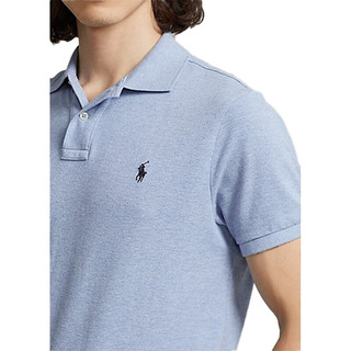 拉夫劳伦（Ralph Lauren）夏季潮流休闲男短袖t恤polo衫710548797 013蓝 XXL 2XL 013蓝色