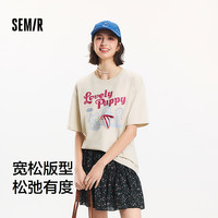Semir/森马 宽松显瘦 女士T恤
