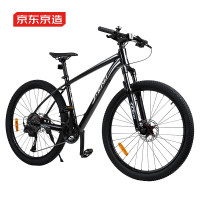 京东京造 山地车自行车XC600成人禧玛诺20速玛瑙黑（身高170-185）