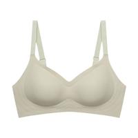 7A冰丝提拉无痕内衣女薄聚拢无钢圈果冻内衣