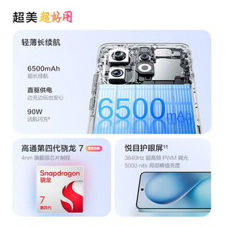 vivo S30 5G手机 12GB+512GB 桃桃粉 第四代骁龙7