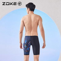 洲克男士五分泳裤专业游泳训练zoke比赛速干大码温泉2025