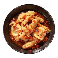 宏达脱骨鸡爪柠檬酸辣罐装凤爪桶装500g休闲零食小吃