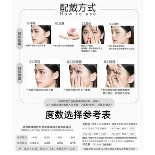 卫康 Weicon隐形近视眼镜半年抛透明镜片初露半年水润初戴轻薄舒适非日抛 400
