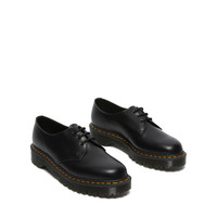 马丁（马汀博士 Dr.Martens）1461 Bex春夏气质通勤光面皮黑色小厚底皮鞋男款单鞋 黑色 41