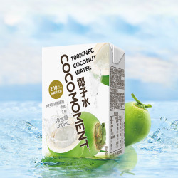 佳农 cocomoment 100%NFC椰子水 200ml*12瓶