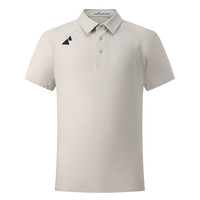 七匹狼【凉爽透气】短袖T恤男装夏季户外运动轻薄POLO衣服 807(象牙白) XL 180/100A