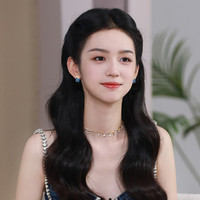 蓝色蝴蝶耳夹女士无耳洞轻奢高级感独特耳环小众设计耳钉耳饰