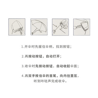 knirps德国全自动雨伞三折折叠伞风暴伞高档抗风男女通用 幻影黑 8骨抗风-自动伞幻影黑