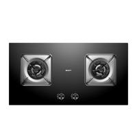 老板名气燃气灶 煤气灶双灶家用天然气灶 嵌入式灶具 灶台B510A