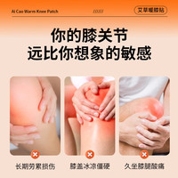 同仁堂 Tongrentang Chinese Medicine艾草暖膝贴暖宝宝贴暖贴艾灸发热贴膝关节膝盖热敷贴四季防寒