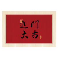 布迪思 入户门地垫 进门大吉 80*100cm