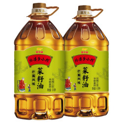 金龙鱼 巴蜀风味菜籽油 6.18L*2