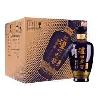 泸州老窖 蓝花瓷头曲 浓香型52度 500ml*6瓶（整箱 送小酒1瓶）