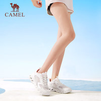 骆驼 CAMEL 网面运动鞋女 透气耐磨休闲健步鞋