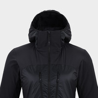 KAILAS FUGA 凯乐石 户外运动 男款AT 80-PRO 棉服软壳外套 KG2430102 玄青黑 女 XS