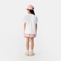【大小童同款】Gap女童2025夏季款logo纯棉短袖T恤儿童装784718
