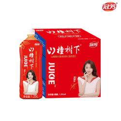 冠芳 山楂果汁饮料1.25L*6瓶