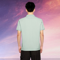 HLA/海澜之家三体联名系列短袖POLO衫25夏季新凉感吸湿速干上衣男 165/84A 豆沙绿M7