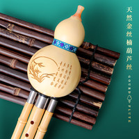 音域 葫芦丝乐器云南金丝楠木C调葫芦丝初学演奏吹奏乐器带教程