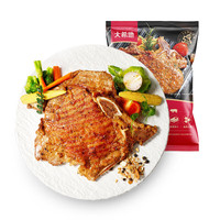 大希地T形黑椒猪排100g/袋 半成品大排猪扒空气炸锅食材冷冻半成品 黑椒T形骨猪排100g*5袋