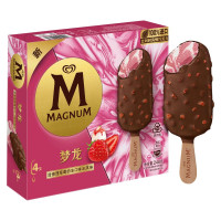 梦龙 MAGNUM 甜查理草莓奶冻冰淇淋 62g*4支
