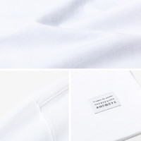 七匹狼短袖T恤夏季男士圆领套头印花体恤衫男装衣服上衣 803(本白) 190/108A