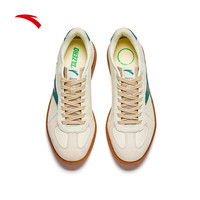 安踏TT德训鞋男子经典板鞋夏季休闲轻便舒适软底薄底运动鞋 粗麻灰/辰砂绿/白垩色-3 40