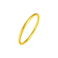 老凤祥黄金手镯金手镯足金女款素圈钻纹镯子女友618活动价 古法金足金手镯 约10.3克 58#圈口