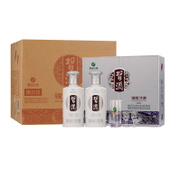 习酒 银质习酒 酱香型白酒 53度 500mL 6瓶 礼盒 整箱装