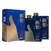 金沙 时代摘要 酱香型白酒 53度 500mL 2瓶装