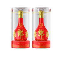 郎酒 红花郎十五 53%vol 酱香型白酒 500mL*2瓶