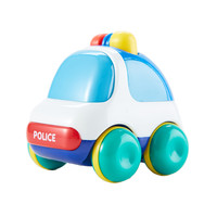 乐雅 Toyroyal 迷你警车 TR718 儿童惯性小汽车模型礼物