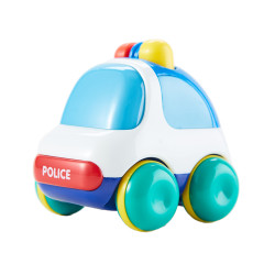 乐雅 Toyroyal 迷你警车 TR718 儿童惯性小汽车模型礼物