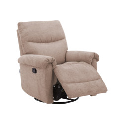 乐至宝 LAZBOY 布艺单人沙发客厅家用手动GN.A631悠悠岛粉【7天发】