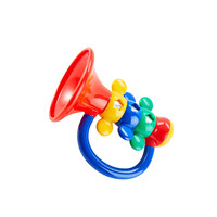 乐雅 Toyroyal 皇室婴幼儿小喇叭玩具儿童宝宝吹响肺活量训练