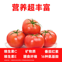 京鲜生 云南红宝石沙瓤番茄净重4.5斤特大果150g+ 水果西红柿源头直发
