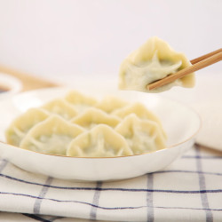 思念 五折思念饺子 韭菜鸡蛋素水饺1kg