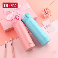 THERMOS 膳魔师 304不锈钢弹盖保温杯 白色 500ml