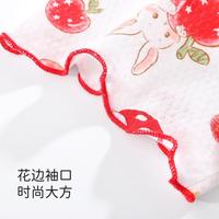 【100纯棉a类】儿童睡衣夏季薄款中大女童短袖睡裙宝宝家居服