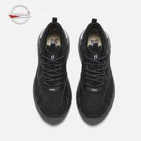 SprandiSprandi斯潘迪甜甜圈系列丨软底舒适休闲鞋女厚底时尚老爹鞋子 黑-3 36.5