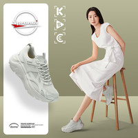 SprandiSprandi斯潘迪甜甜圈系列丨软底舒适休闲鞋女厚底时尚老爹鞋子 白灰绿-4 36