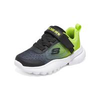 SKECHERS/斯凯奇 网面透气 儿童跑步鞋 黑色/柠檬色 25