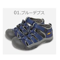KEENPORT H2儿童涉水防撞鞋头溯溪鞋1026265 16.S橙×F蓝、16.Sオレンジ×Fブルー