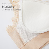 浪莎（LangSha）小吊带背心女内搭纯色棉质薄款打底美背内衣外穿上衣春夏 黑色