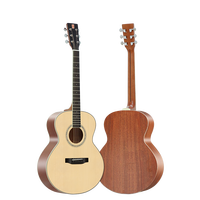 威伯 子尹桃花芯单板吉他36寸40寸吉他初学吉他