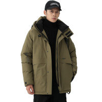 雪中飞 户外极寒羽绒服连帽冲锋衣