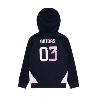 阿迪达斯 adidas保暖休闲百搭时尚连帽女大童外套夹克童装