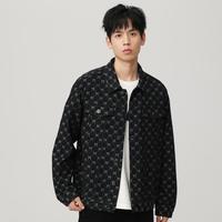 【时尚百搭】春秋牛仔夹克潮流宽松日常休闲简约牛仔外套