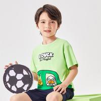 B.Duck【T恤】小黄鸭男童夏季短袖休闲纯棉夏装薄款短袖儿童T恤